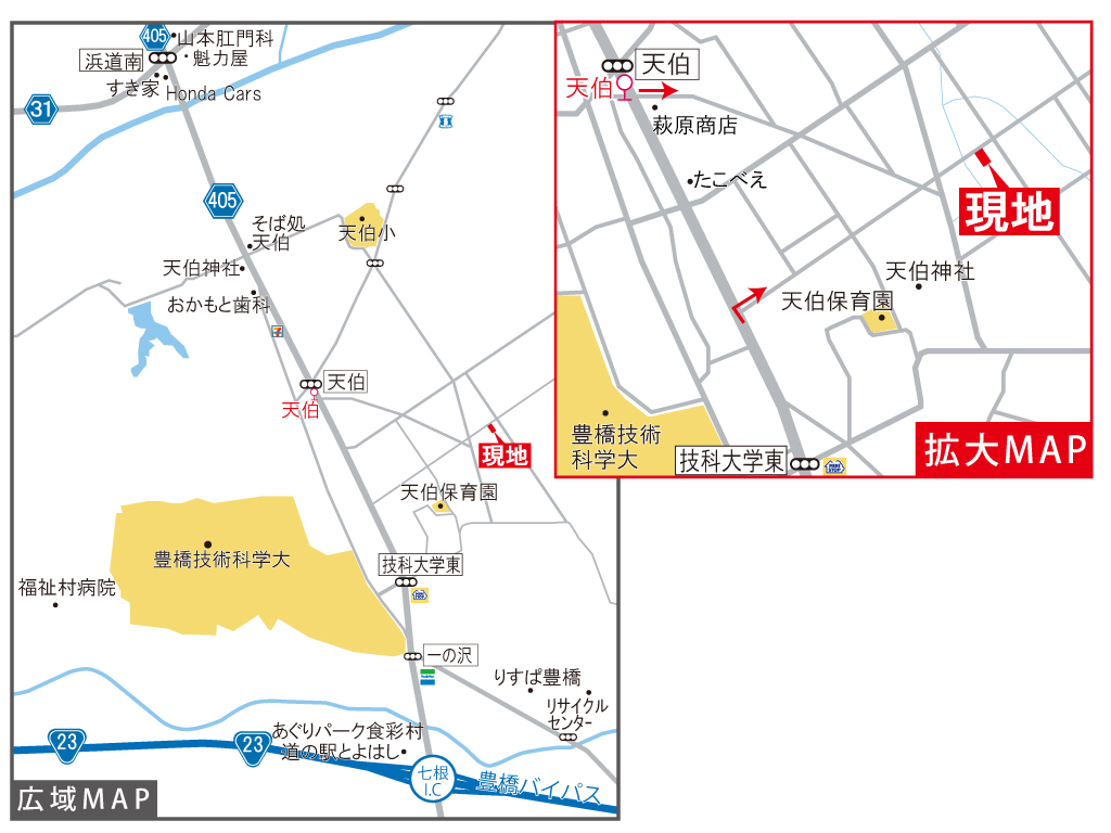 天伯町豊_MAP