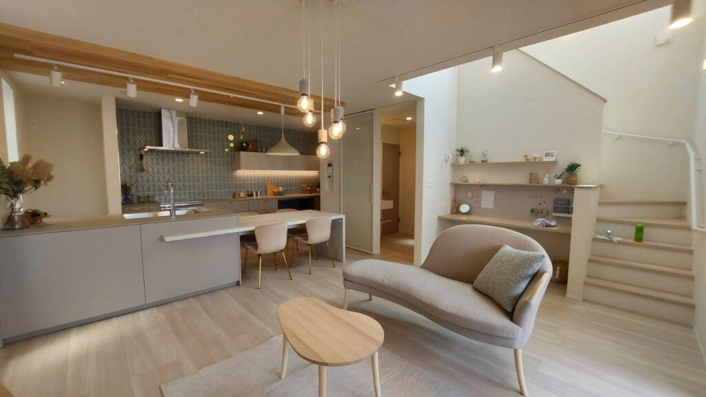 ナチュラルインテリアのタイコウハウス施工事例