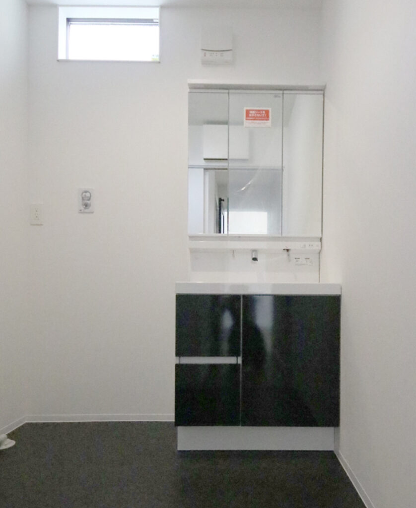 洗面施工例 LIXIL_EV