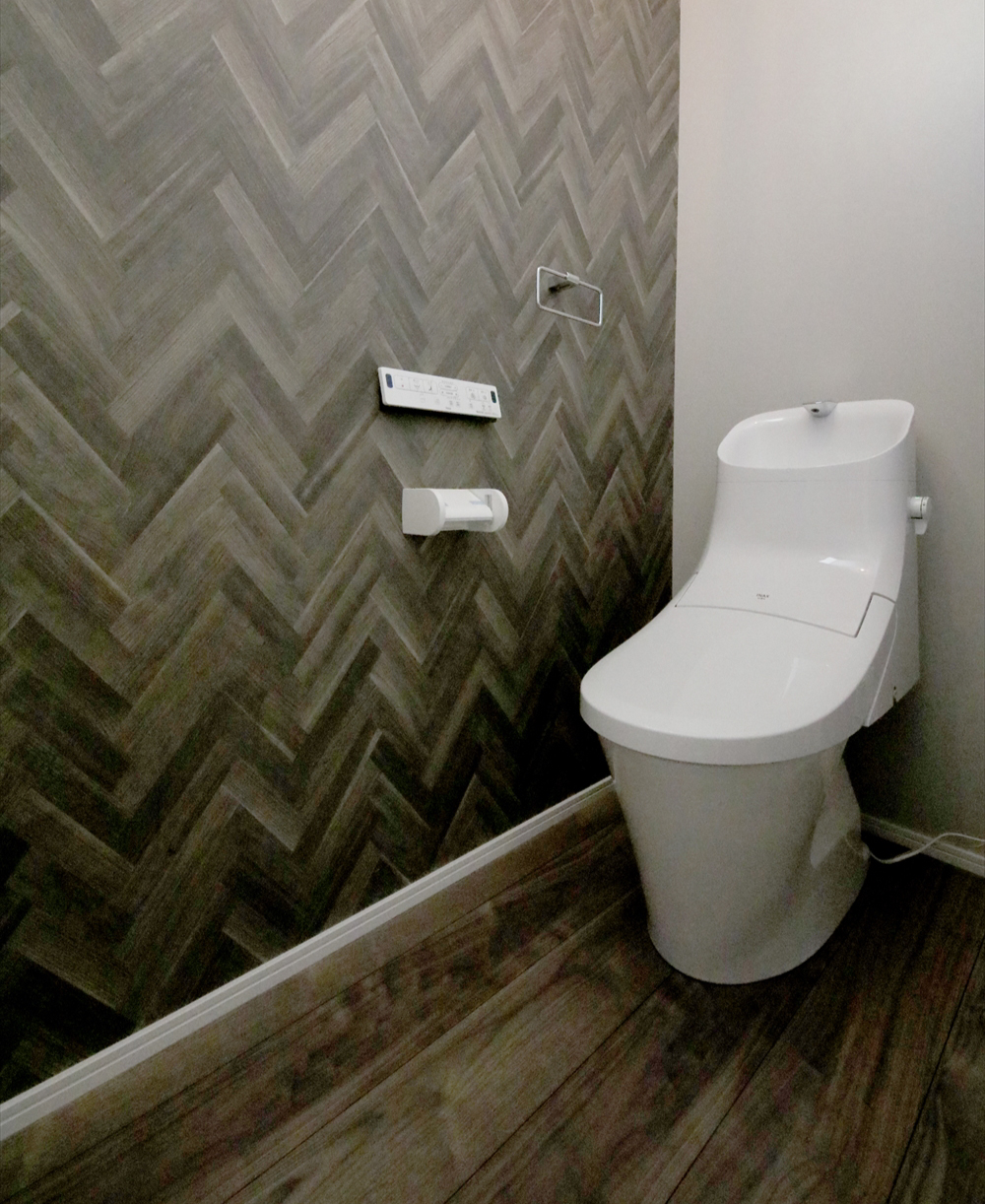 トイレ施工例 LIXIL_ベーシアシャワー