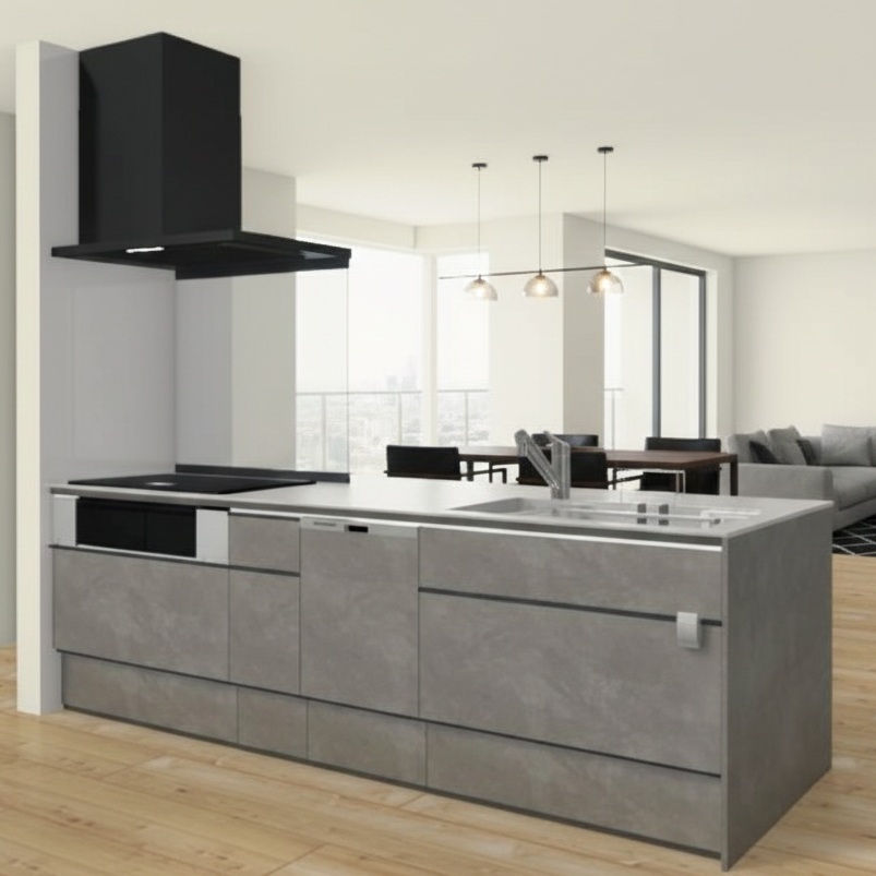 キッチンイメージ LIXIL:ノクト_ペニンシュラ型2550